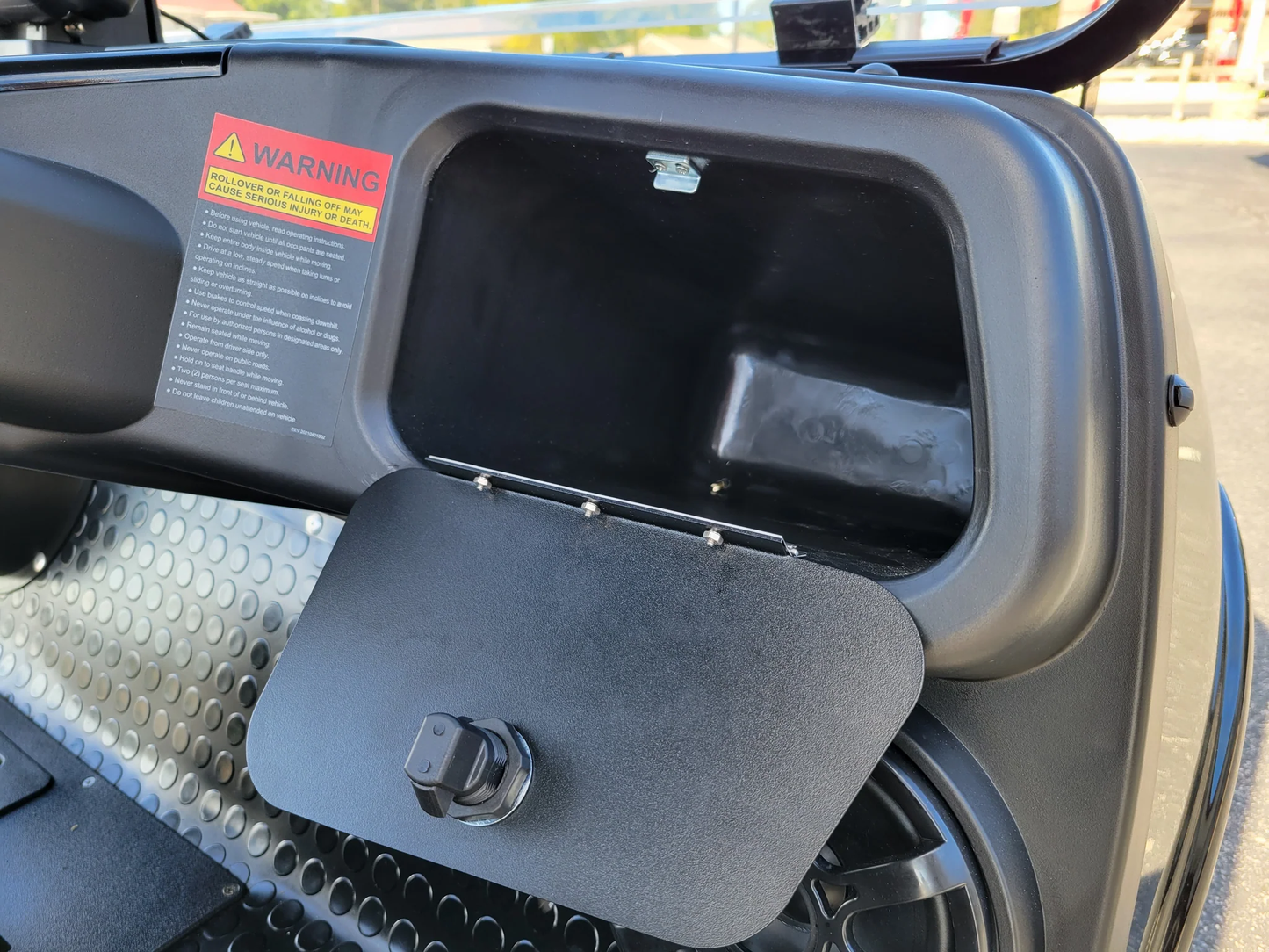 Evolution Golf Cart Lockable Glovebox Kit