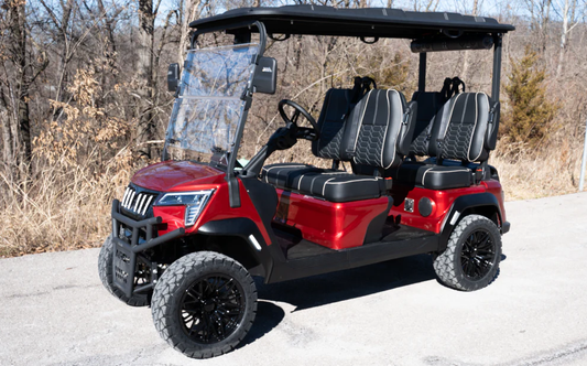2025 ArchEV A4-4F - 4-Forward Facing Seat 72V Golf Cart