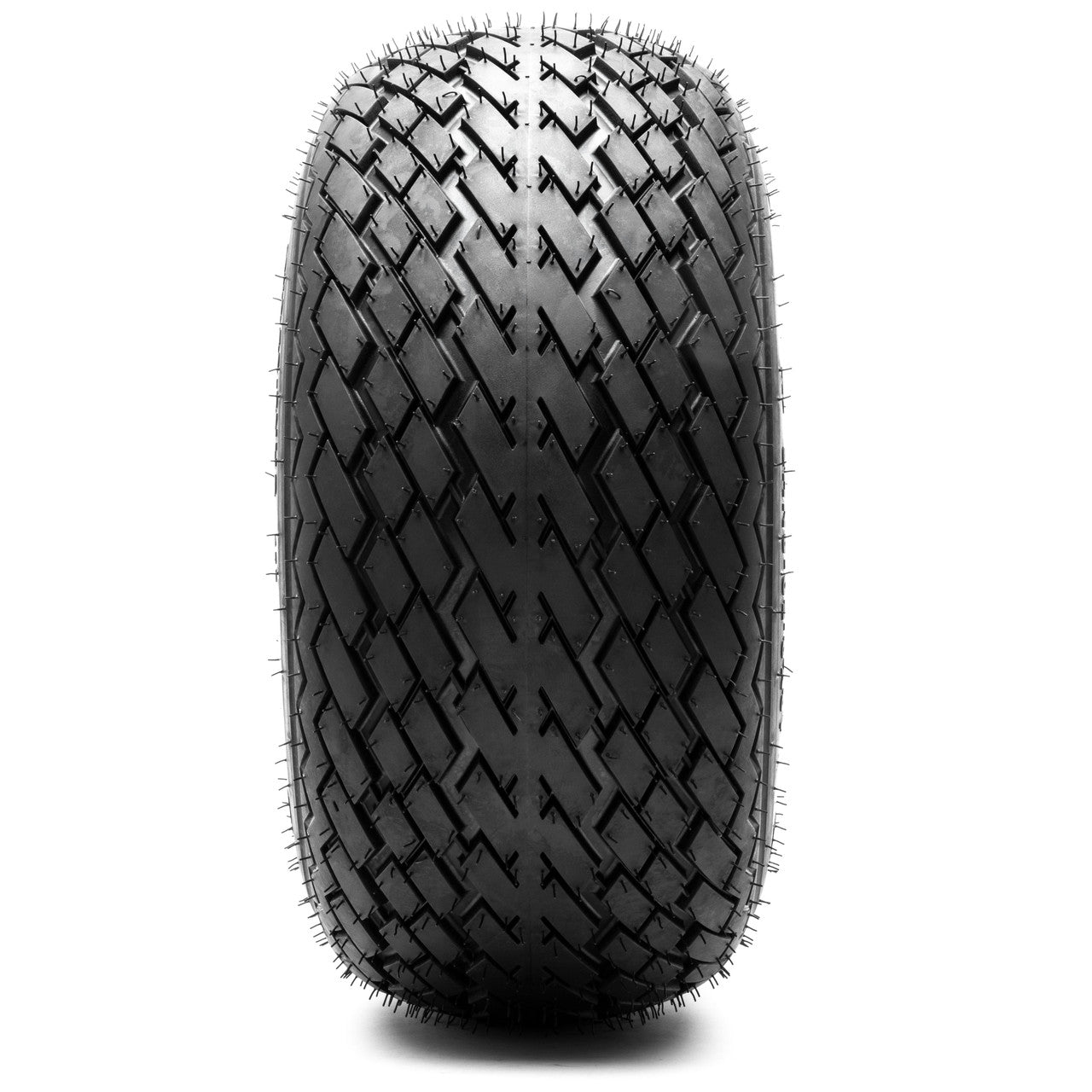 Arisun Turf Sail 18x8.5-8 Steel Wheel Glossy White & Tire Combo - Set of 4