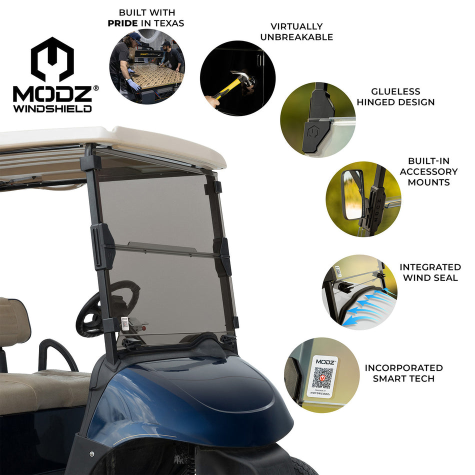 MODZ® Windshield for E-Z-GO