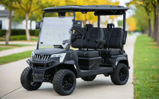2025 ArchEV A4-4F - 4-Forward Facing Seat 72V Golf Cart