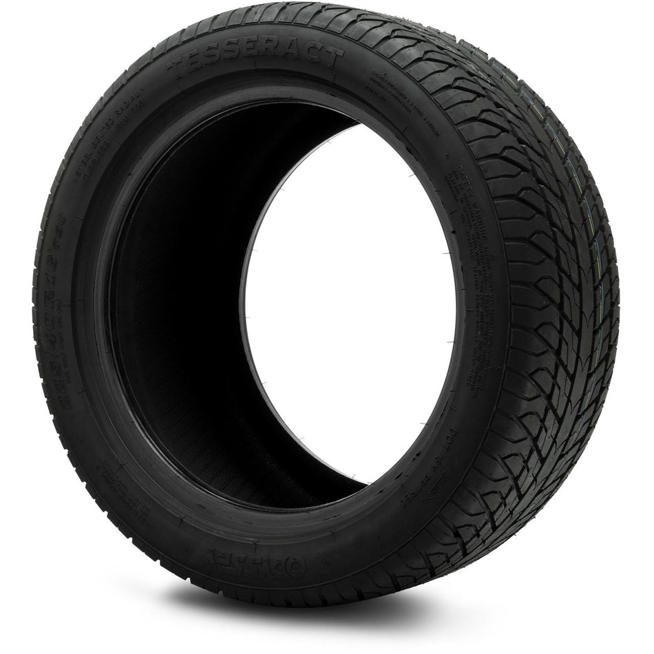 Odyssey Tesseract Steel-Belted Street Golf Cart Tire 225/40-16