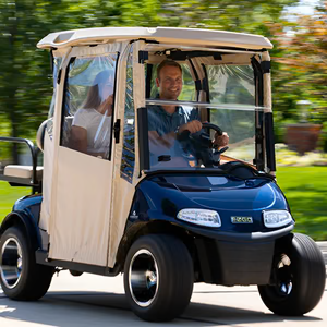 DoorWorks 2 Passenger Hinged Door Enclosure for EZGO RXV